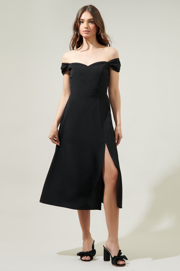 Sugarlips Dixon Convertible Strap Midi Dress