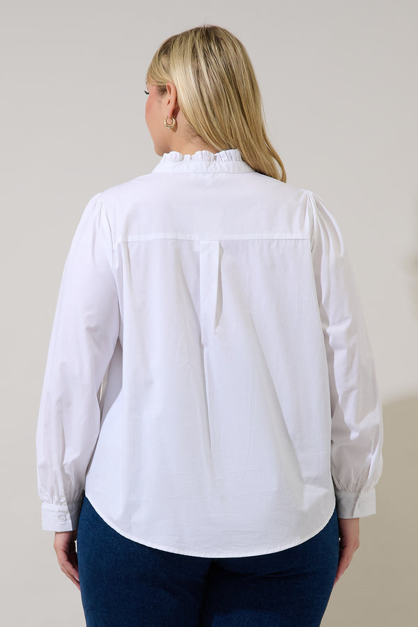 Sugarlips Doris Button Down Shirt Curve