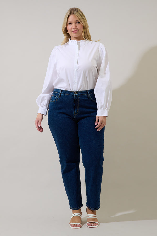 Sugarlips Doris Button Down Shirt Curve