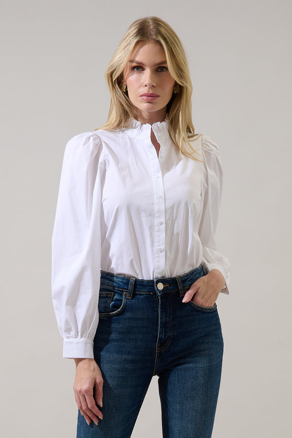 sugarlips Doris Button Down Shirt