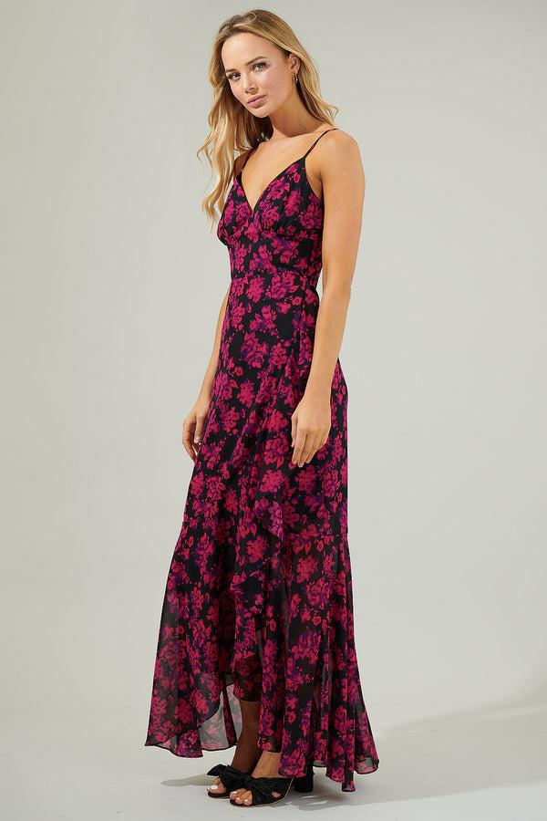 Sugarlips Doris Ruffle Maxi Dress