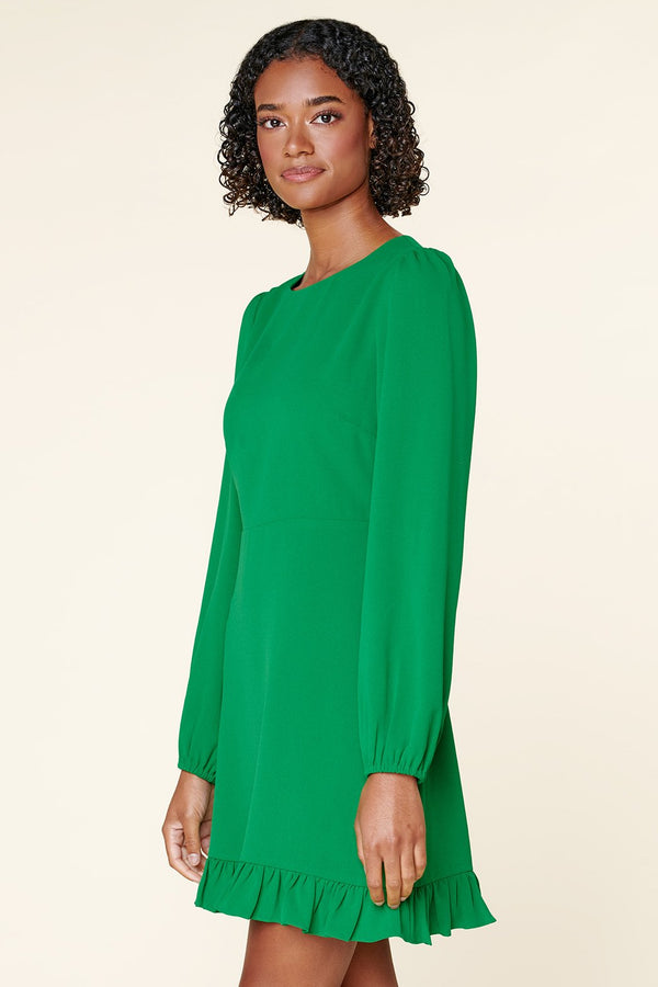 Sugarlips Double Take Ruffle Hem Mini Dress