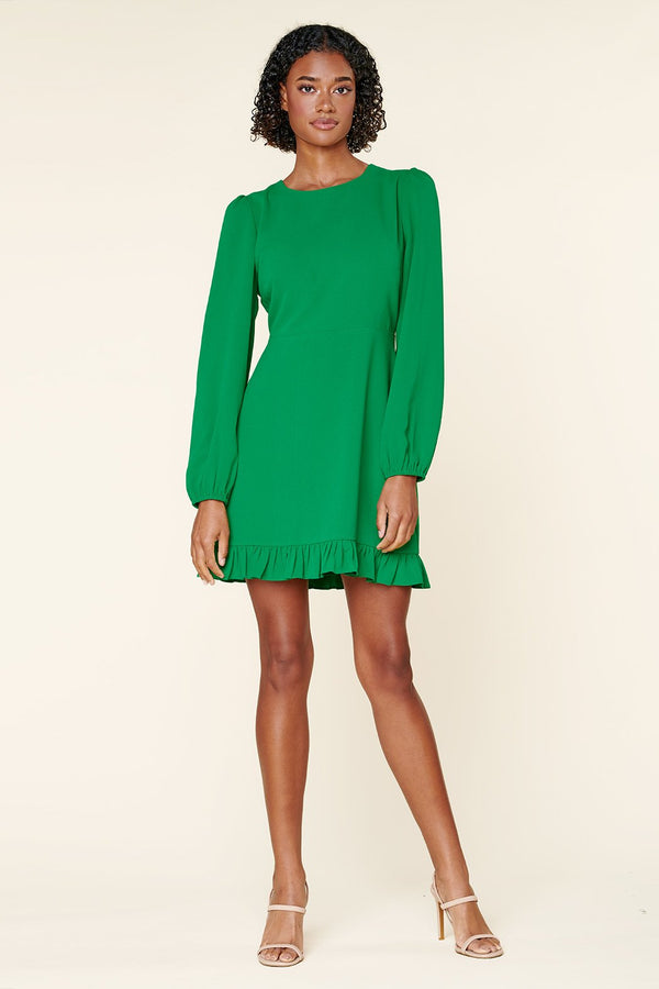 Sugarlips Double Take Ruffle Hem Mini Dress