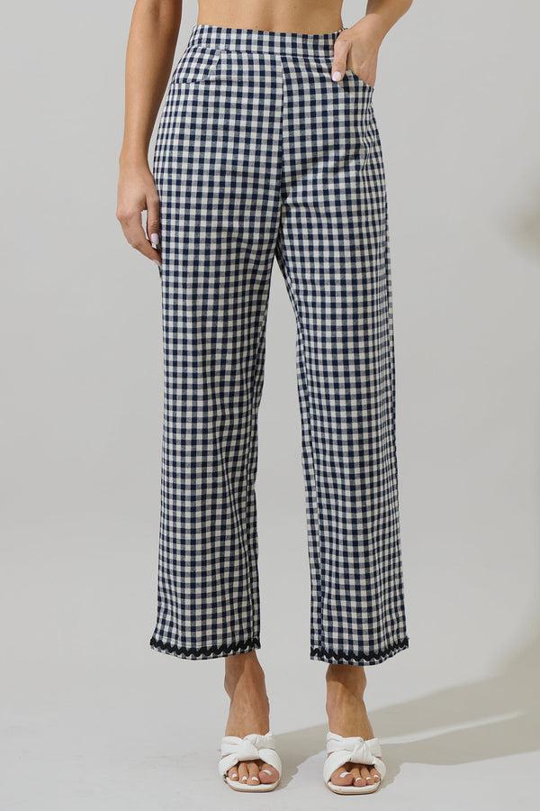 sugarlips Dover Gingham Gill Pants
