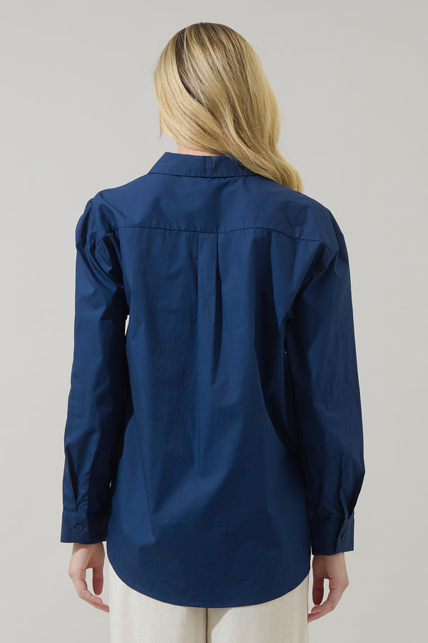 Sugarlips Dream State Oversized Button Down Shirt