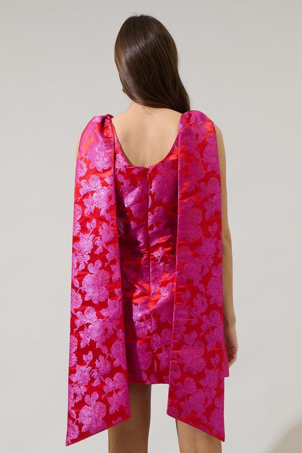 Sugarlips Duson Jacquard Bow Sash Dress