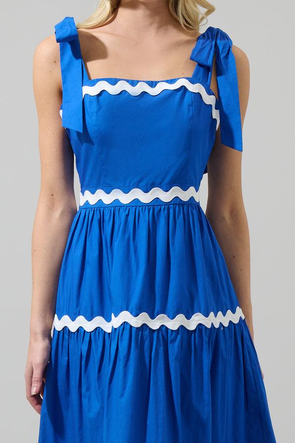 Sugarlips Edith Tiered Midi Dress
