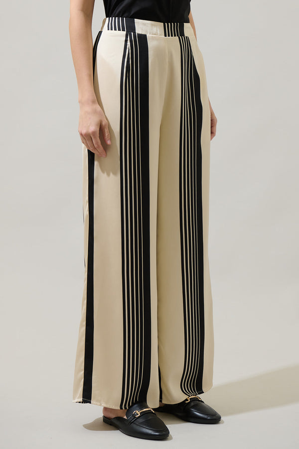 Sugarlips Eileen Striped Wide Leg Pants