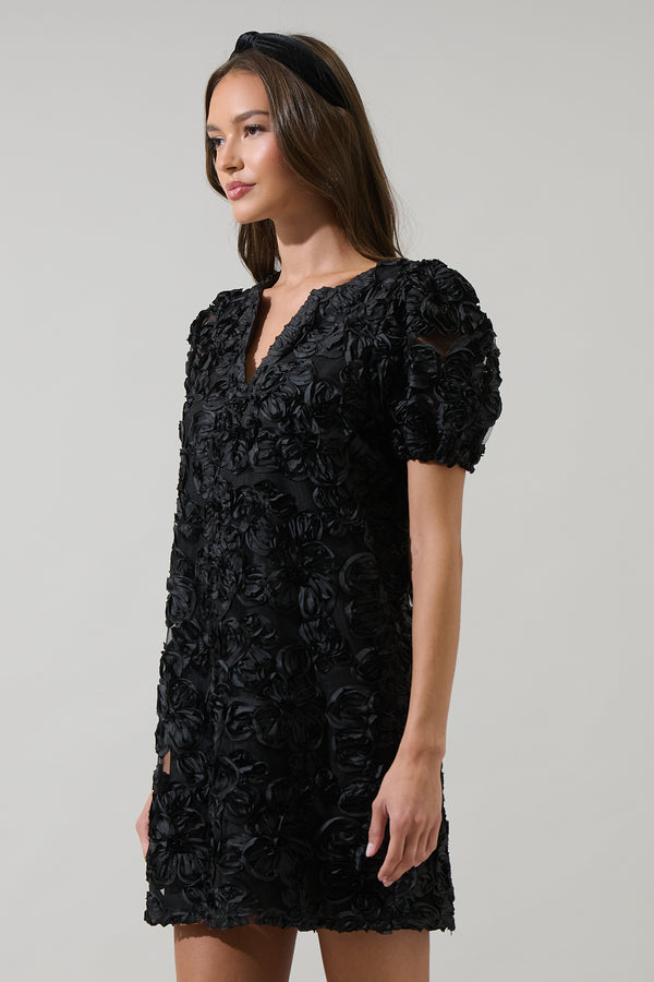 Sugarlips Eirene Rosette Mini Dress