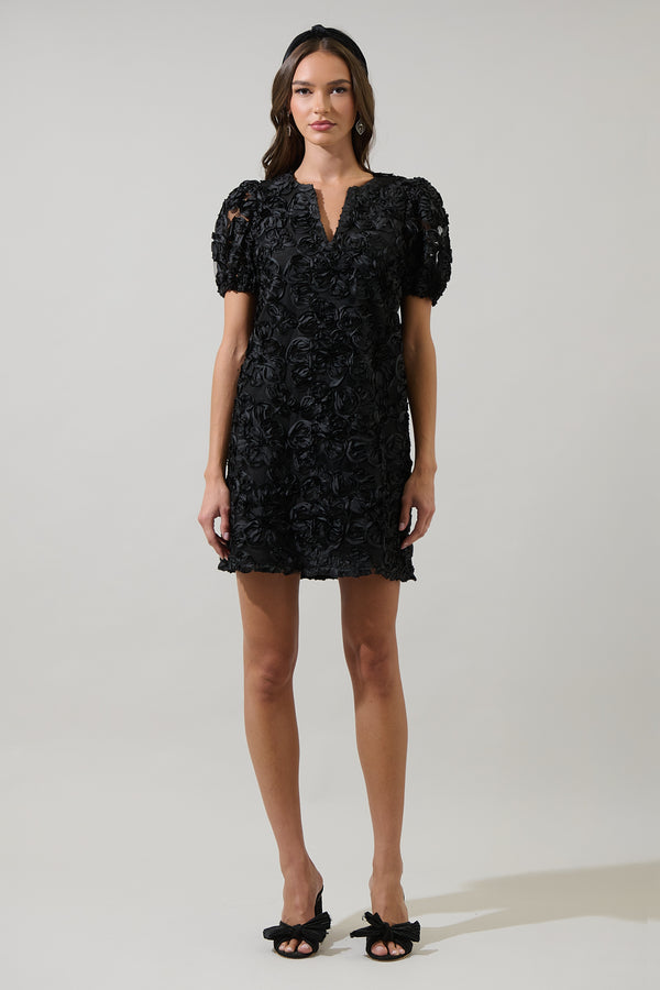 Sugarlips Eirene Rosette Mini Dress