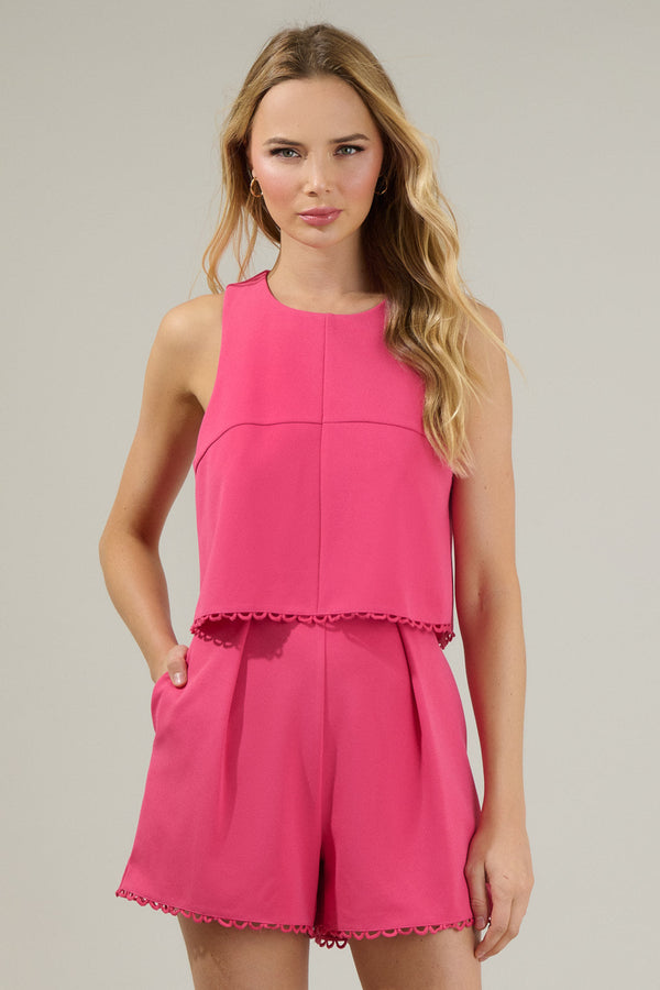 sugarlips Elanor Layered Romper