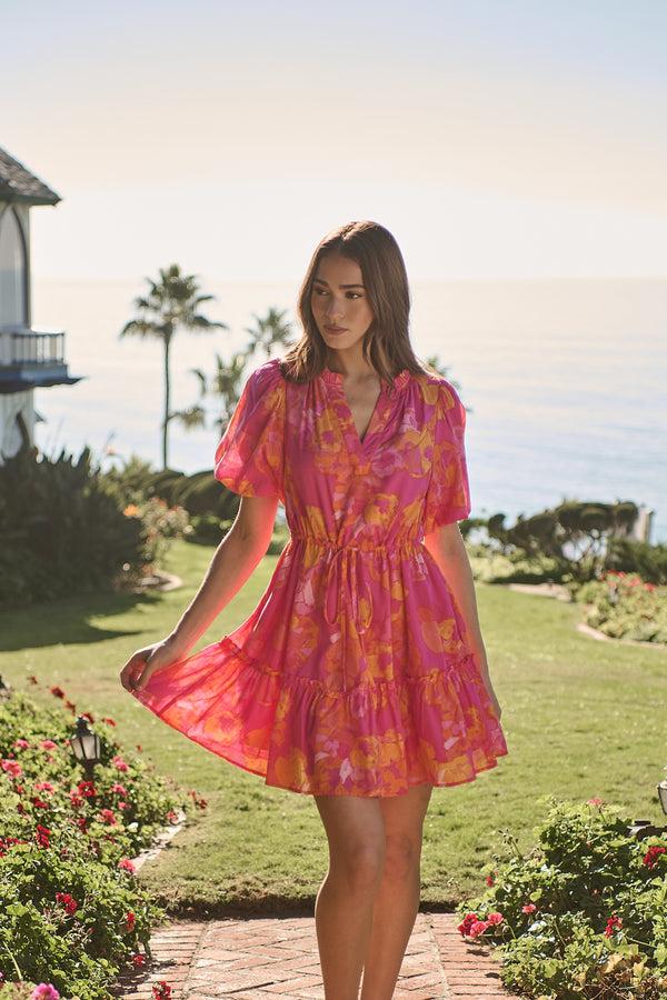 sugarlips Elaris Floral Noella Shift Mini Dress