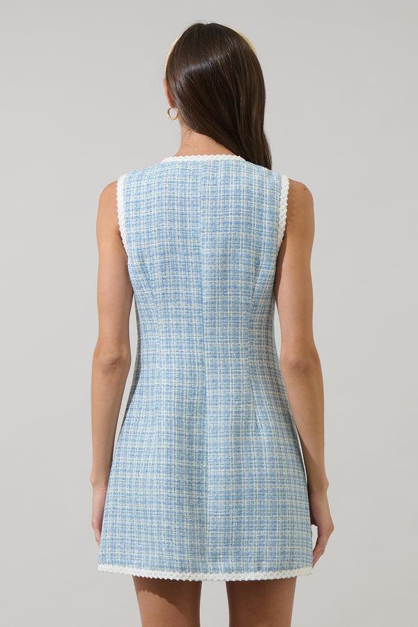 Sugarlips Elviane Tweed Mini Dress