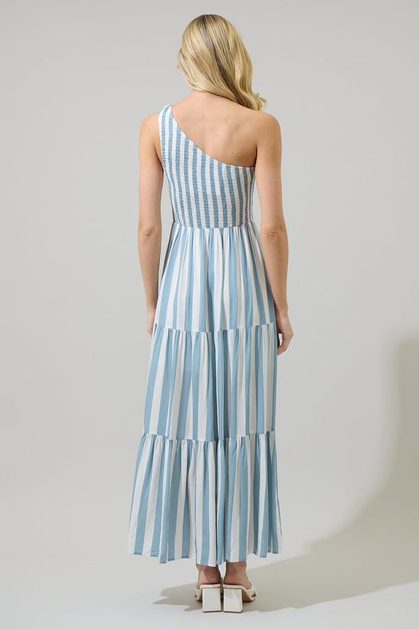 Sugarlips Emerly Striped Lys Maxi Dress