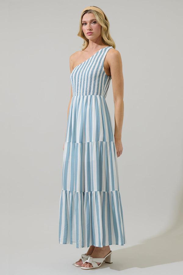 Sugarlips Emerly Striped Lys Maxi Dress