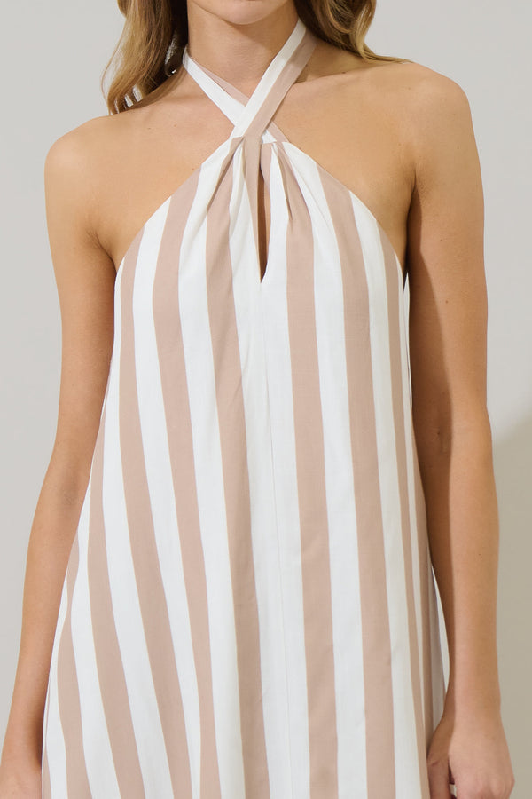 Sugarlips Emerly Striped Sabria Maxi Dress
