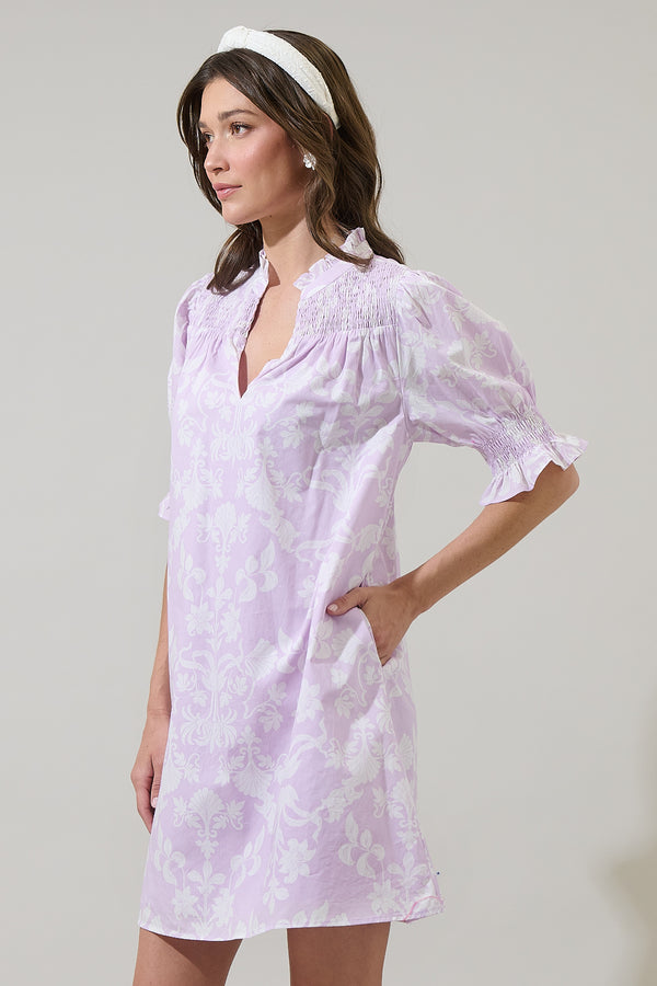 Sugarlips Emme Floral Hera Shift Mini Dress