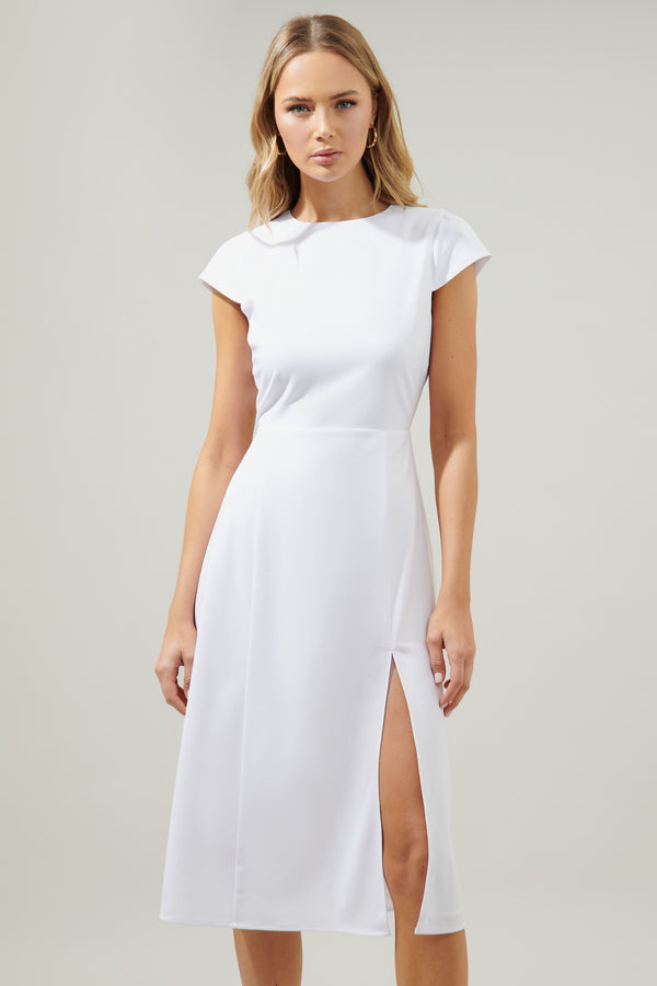 sugarlips Everbloom Cutout Midi Dress