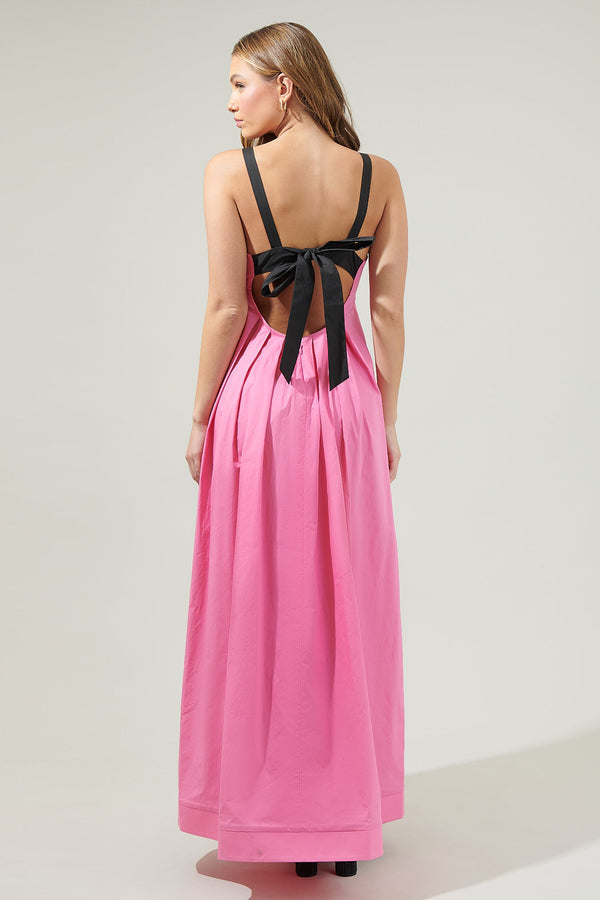 Sugarlips Fabiola Pleated Maxi Dress