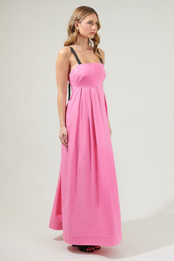 Sugarlips Fabiola Pleated Maxi Dress
