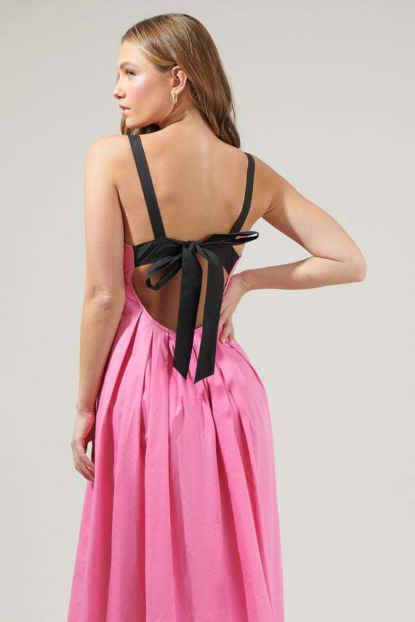 Sugarlips Fabiola Pleated Maxi Dress