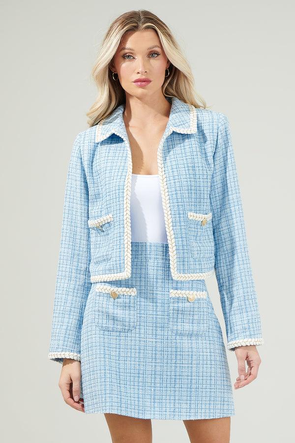 Sugarlips Fairy Floss Tweed Blazer
