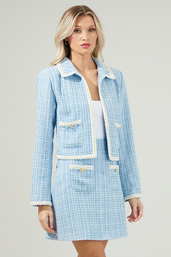 Sugarlips Fairy Floss Tweed Blazer