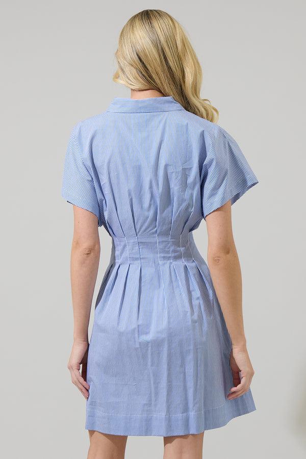 Sugarlips Fannie Striped Alix Mini Dress