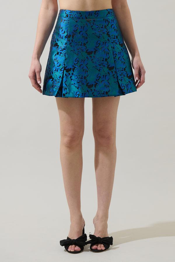 sugarlips Farrah Jacquard Calera Mini Skirt