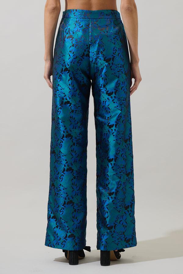 Sugarlips Farrah Jacquard Hestia Wide Leg Pants