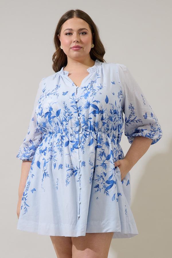 sugarlips Fernie Field Sarie Mini Dress Curve