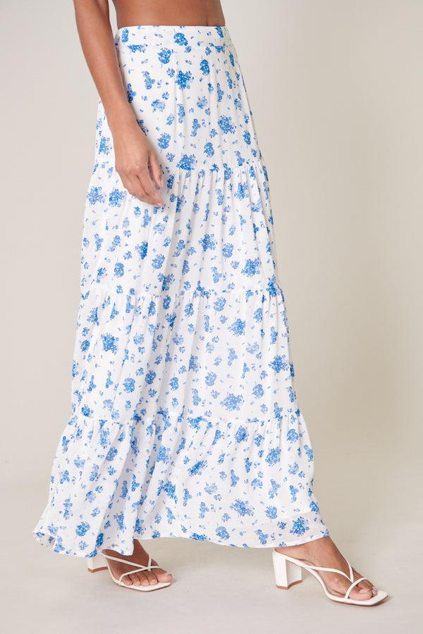 Sugarlips Fond Of You Bellingham Tiered Maxi Skirt