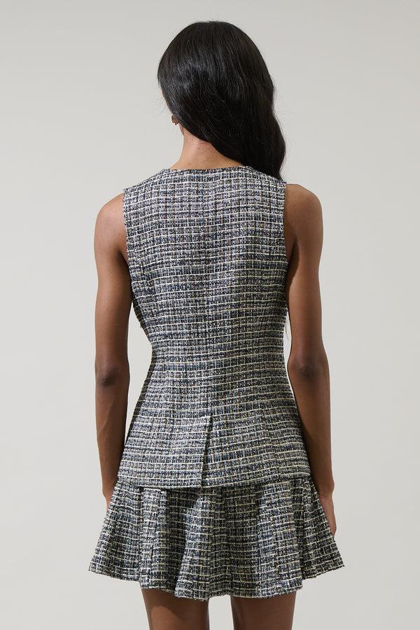 Sugarlips Gisella Tweed Jeanie Vest