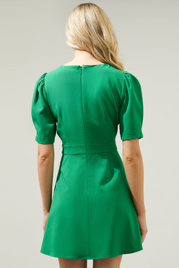 Sugarlips Go Getter Surplice Mini Dress