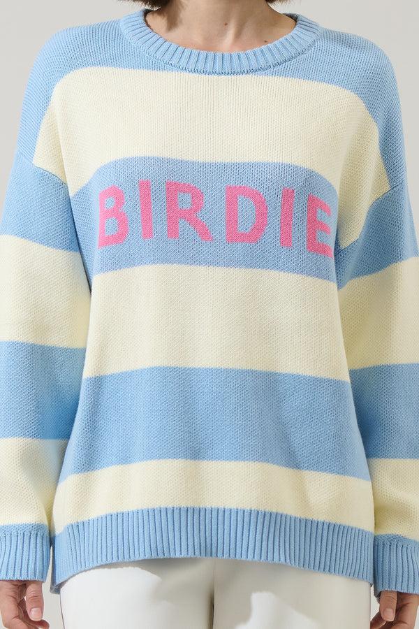 Sugarlips Golf Birdie Stripe Sweater