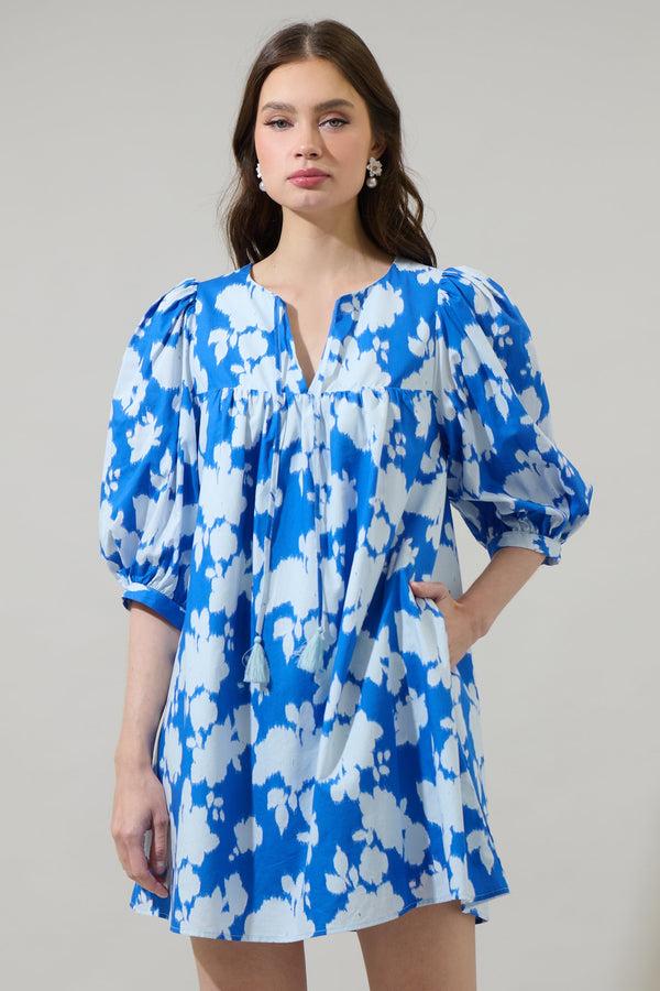 Sugarlips Grafton Floral Chila Babydoll Mini Dress