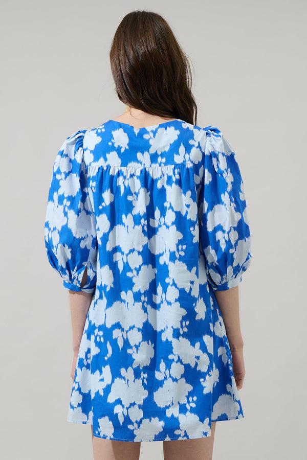 Sugarlips Grafton Floral Chila Babydoll Mini Dress