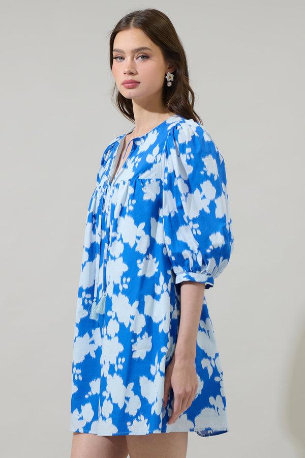 Sugarlips Grafton Floral Chila Babydoll Mini Dress