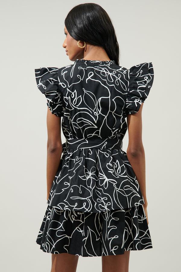 Sugarlips Grow With You Marisol Tiered Mini Dress