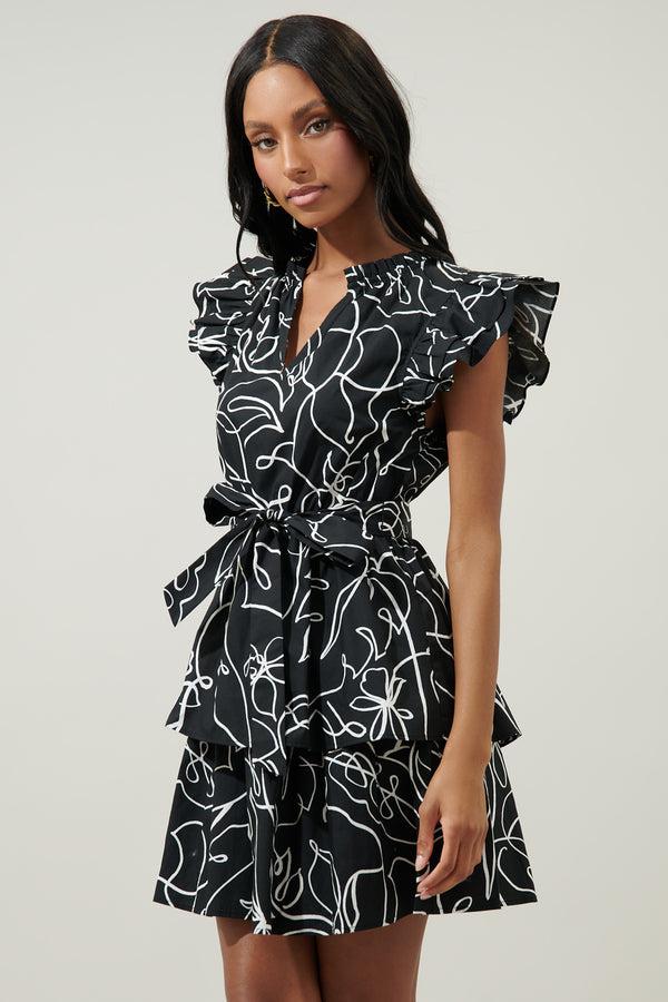 Sugarlips Grow With You Marisol Tiered Mini Dress