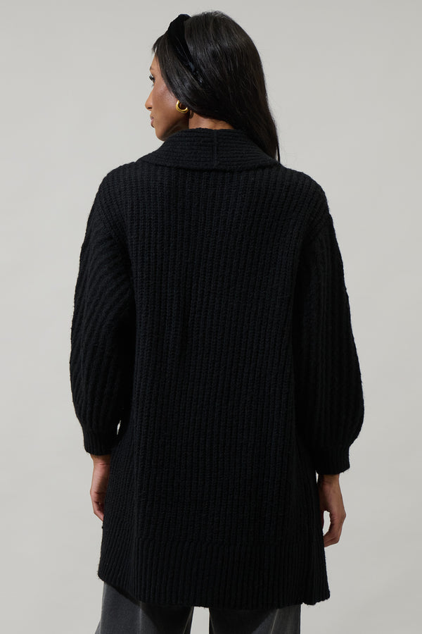 Sugarlips Haeli Oversized Open Front Cardigan