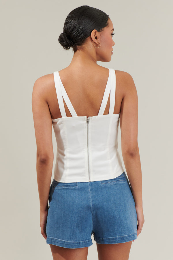 Sugarlips Hailee Sleeveless Bustier Top