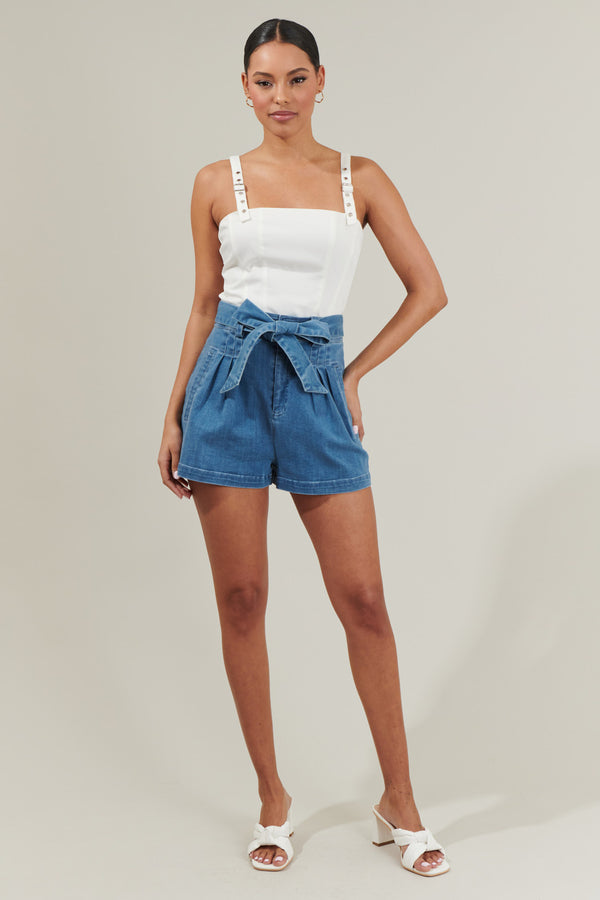Sugarlips Hailee Sleeveless Bustier Top