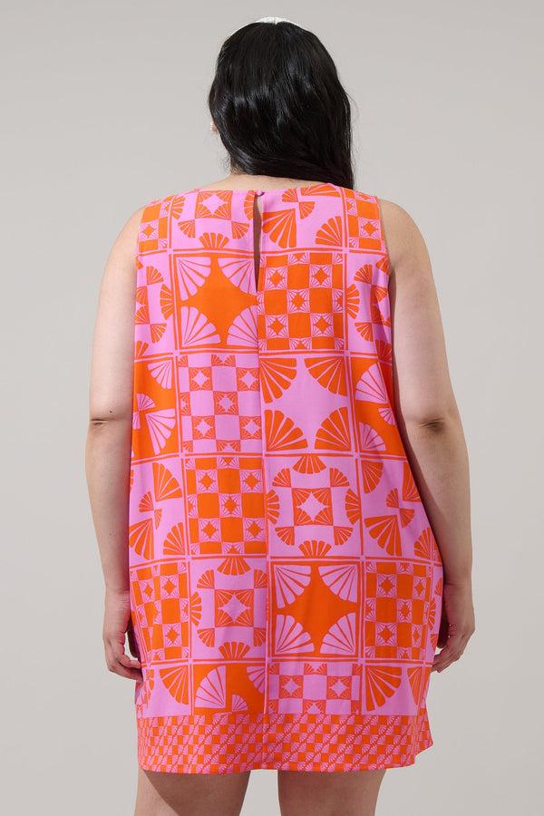 Sugarlips Haines Town Ivy Shift Mini Dress Curve