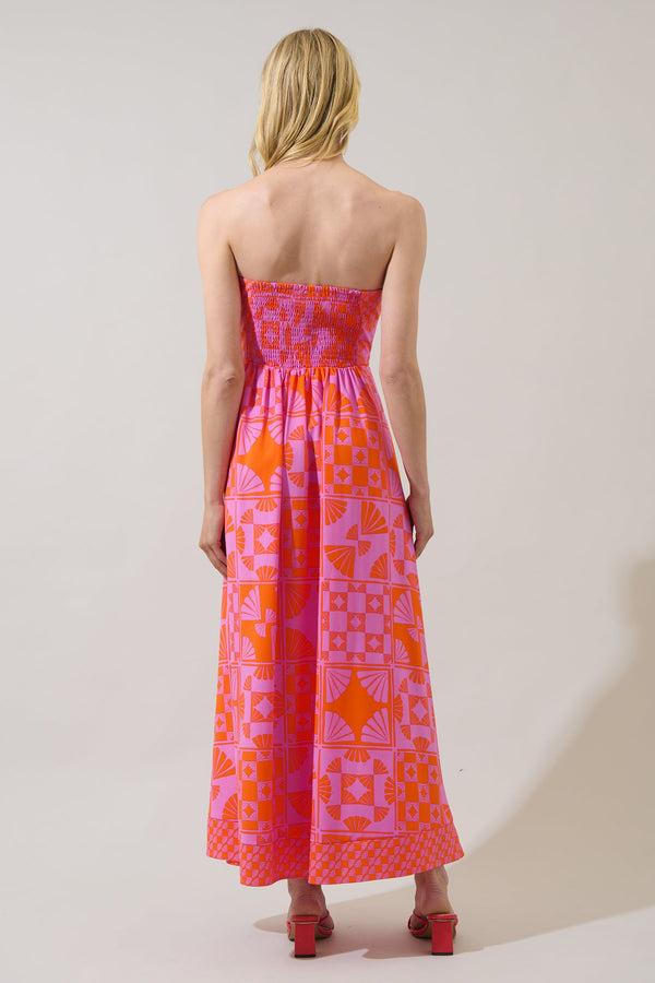 Sugarlips Haines Town Zarie Strapless Maxi Dress