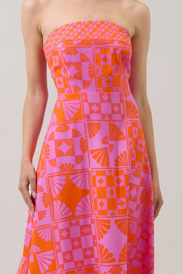 Sugarlips Haines Town Zarie Strapless Maxi Dress