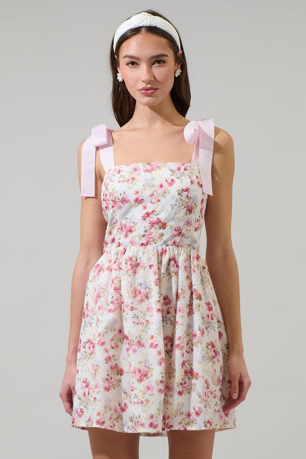 Sugarlips Hanna Eyelet Nidia Mini Dress