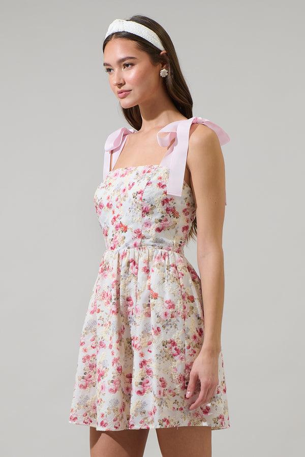 Sugarlips Hanna Eyelet Nidia Mini Dress