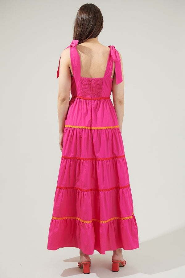 Sugarlips Hannah Hall Tiered Maxi Dress