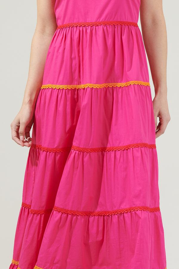 Sugarlips Hannah Hall Tiered Maxi Dress